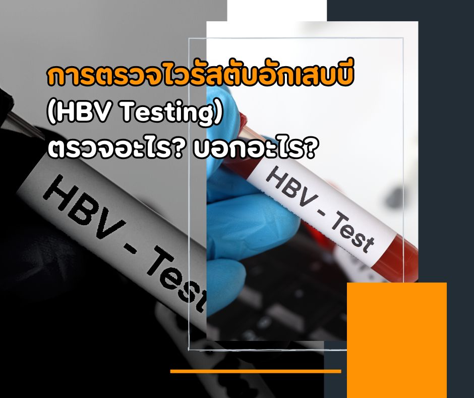 การตรวจไวรัสตับอักเสบบี (HBV Testing) – ตรวจอะไร_ บอกอะไร